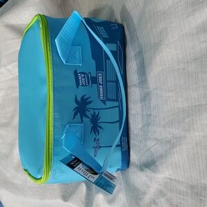 Trader Joe's Mini Cooler Bag Blue